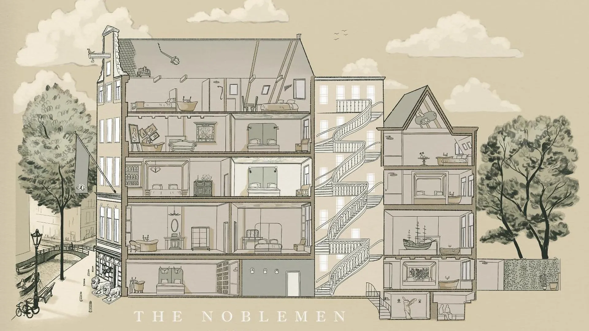 ***  Boutique Hotel The Noblemen Amsterdam Netherlands