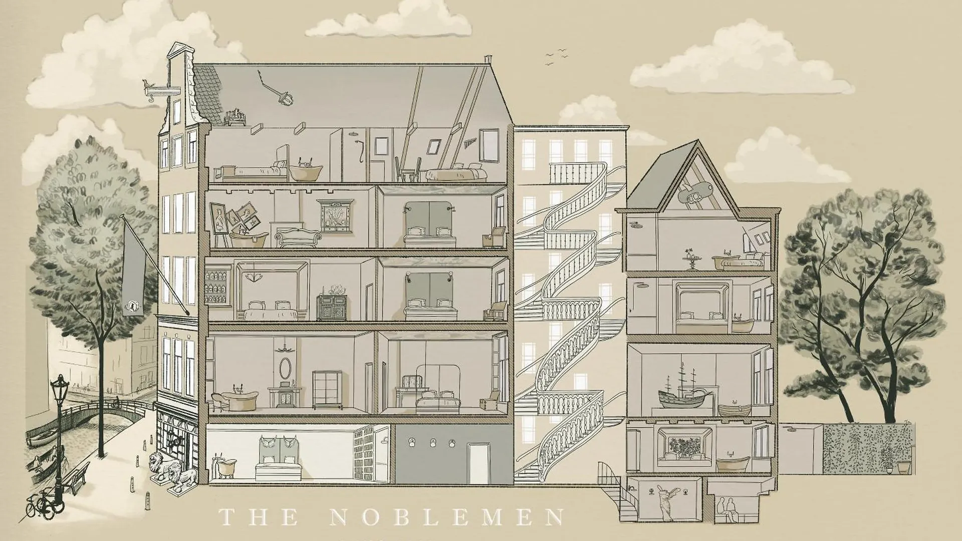 ***  Boutique Hotel The Noblemen Amsterdam Niederlande